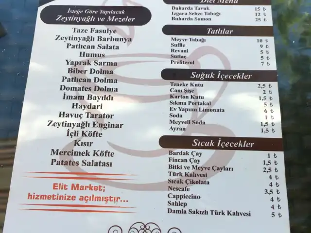 ELİTE CAFE / Elit Side Residance'nin yemek ve ambiyans fotoğrafları 3