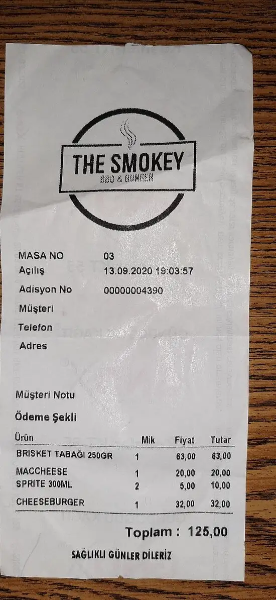 The Smokey BBQ & Burger'nin yemek ve ambiyans fotoğrafları 33