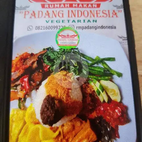 Gambar Makanan Rumah Makan Padang Indonesia Vegetarian, Komplek Cemara Asri 4