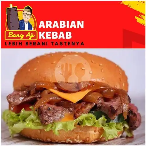 Gambar Makanan Bang Aji Arabian Kebab Alun-alun Bekasi, Kuliner Alun-alun Bekasi 9