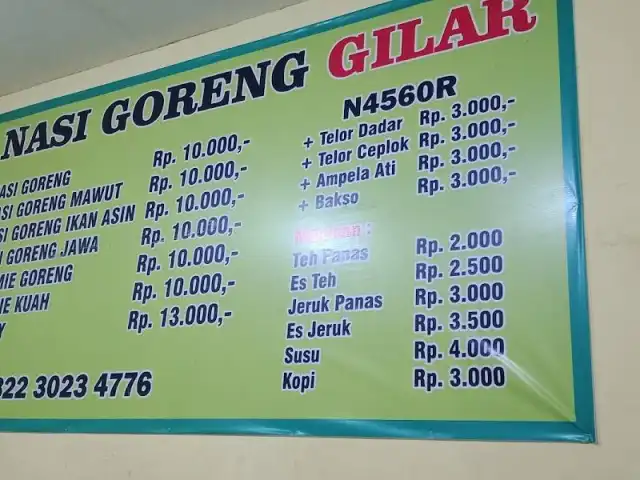 Gambar Makanan Nasi Goreng Gilar 5