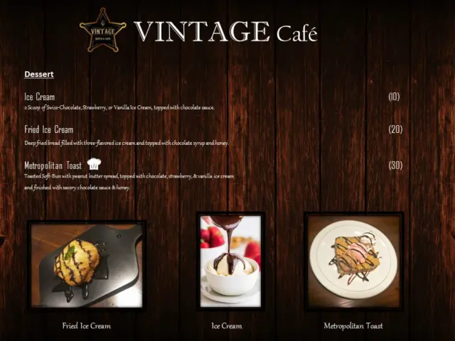 Gambar Makanan Vintage Cafe 5