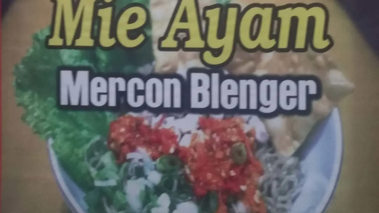 Mie Ayam Mercon Blenger