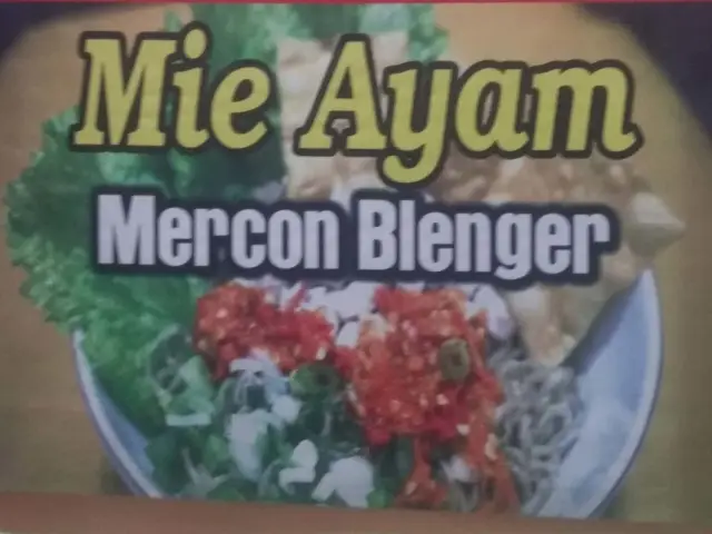 Gambar Makanan Mie Ayam Mercon Blenger 1