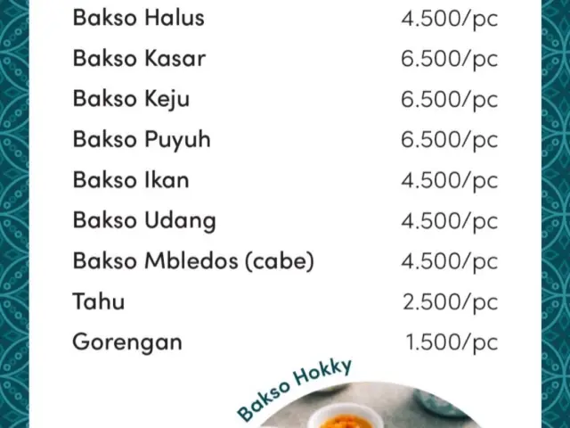 Gambar Makanan Kedai Pojok Hokky 7