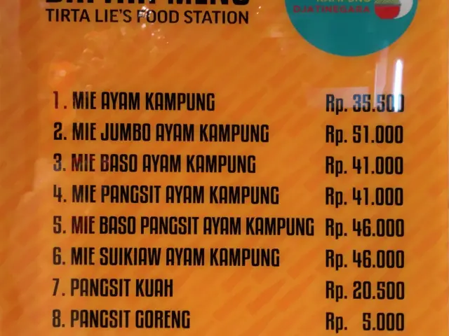 Gambar Makanan BakmiAyamKampungDjatinegara 7