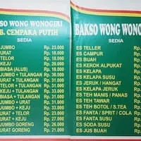 Gambar Makanan Bakso Wong Wonogiri 1