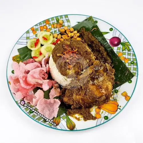 Gambar Makanan Rempah Padang DaSik, Nasi Daging Dan Ayam Rempah Padang Cabe Hijau 4