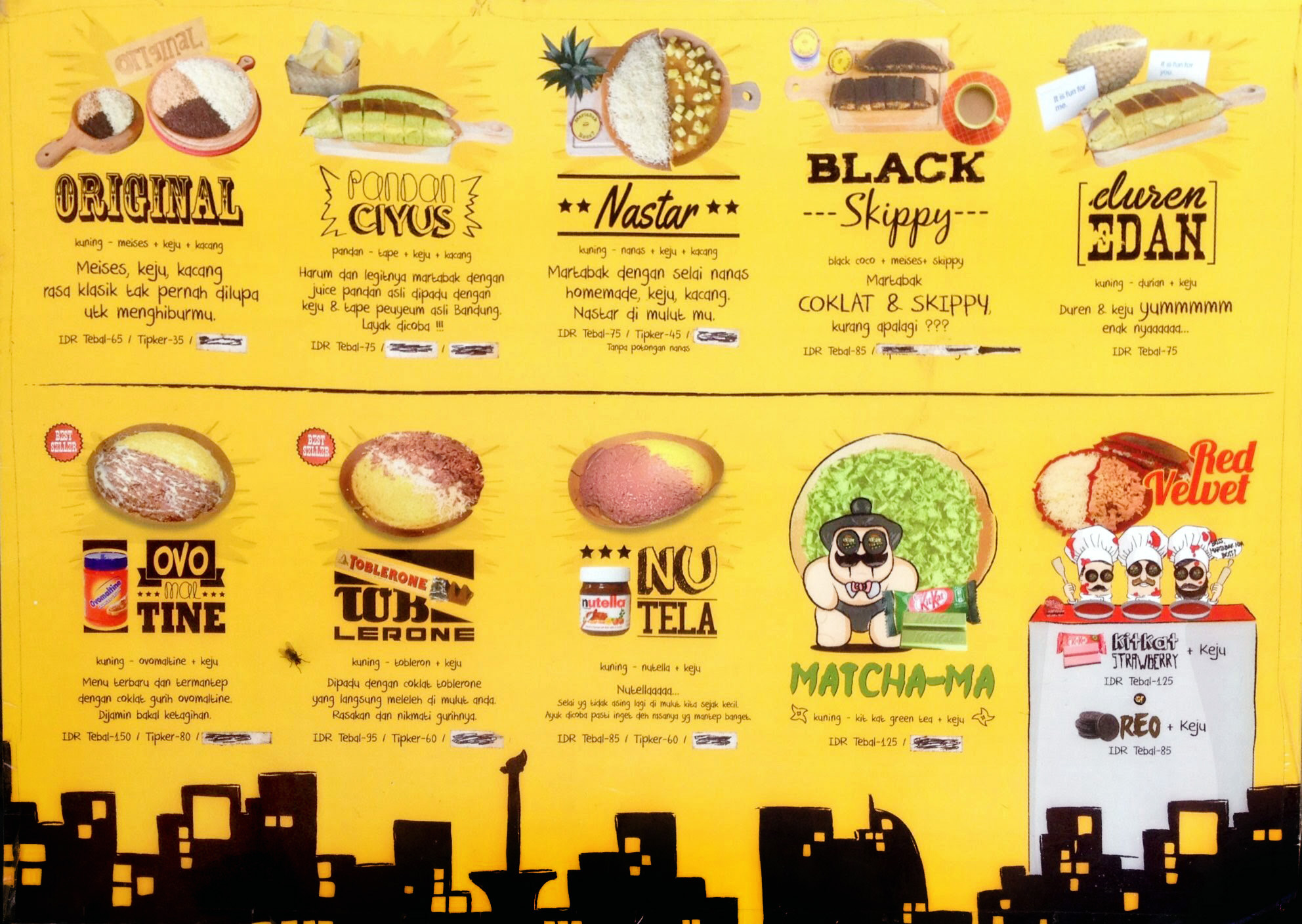 Martabak Boss terdekat Restoran dan Tempat Makan Desserts terdekat di