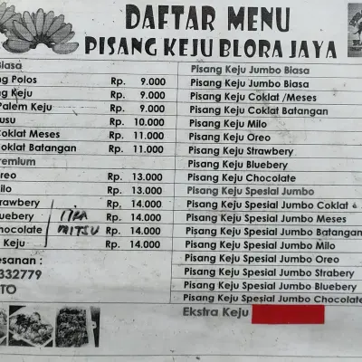 Pisang Keju Blora Jaya