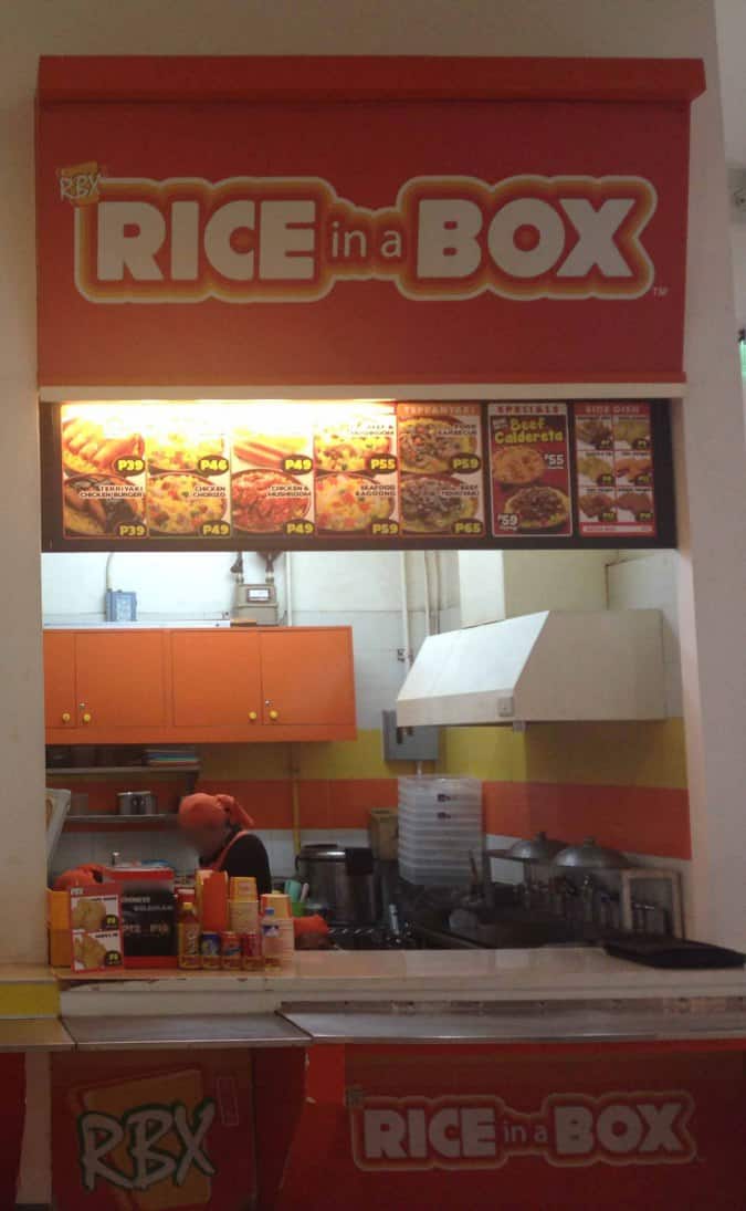 Rice in a Box near me in Puregold Molito Discover Fast food food