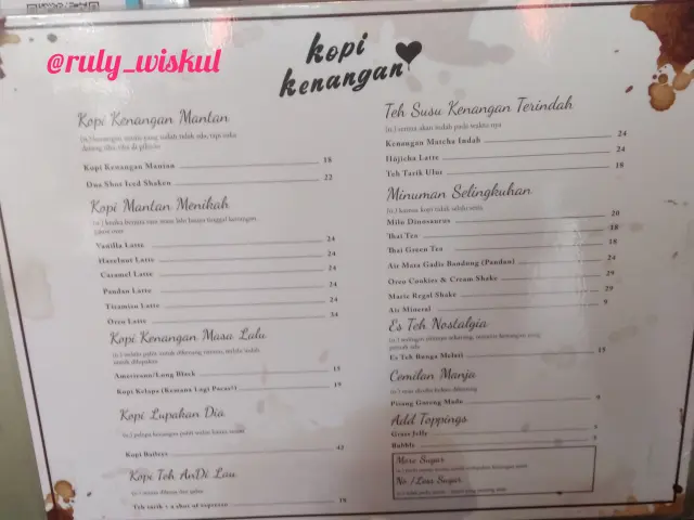 Gambar Makanan Kopi Kenangan 7