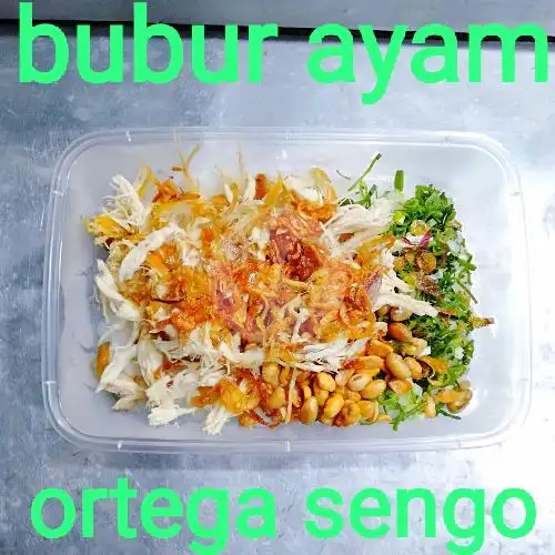 Gambar Makanan Bubur Ayam Ortega Sengon, Pertigaan Sengon 15