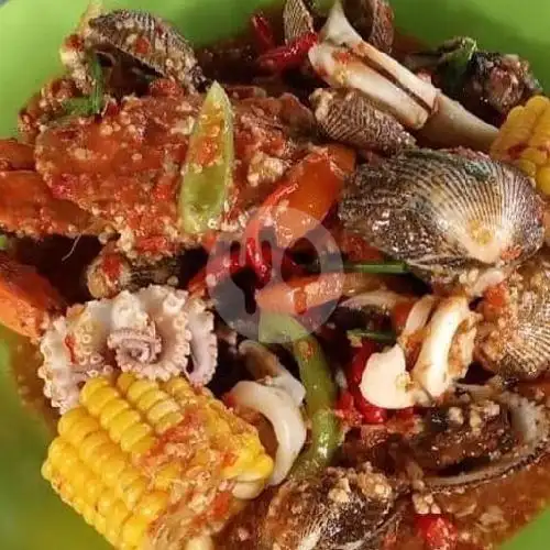 Gambar Makanan Seafood Sedap Malam, Rawa Belong 1