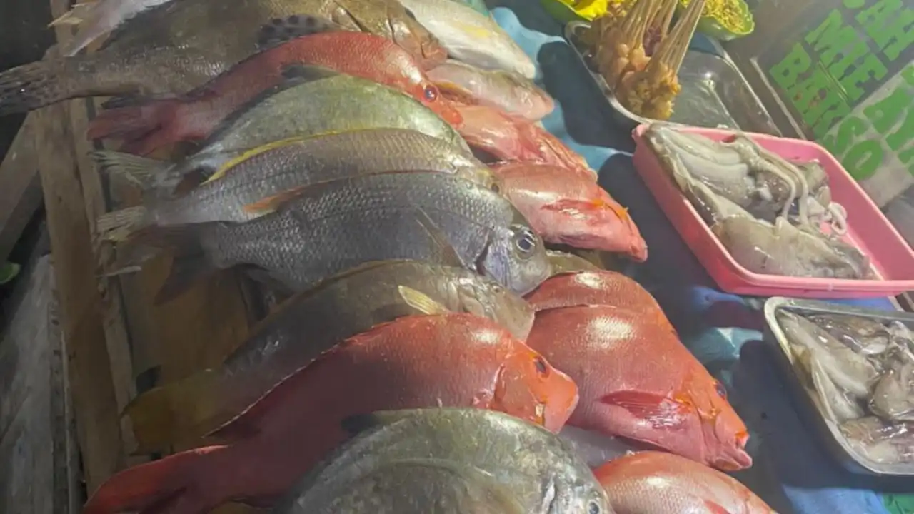 Pasar Malam Ikan Bakar Kampung Solor