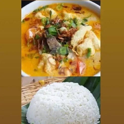 Gambar Makanan Soto bang jhon (soto daging, ranjau, aneka sosis & minuman omben), Sunter 15