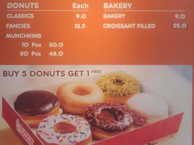 Gambar Makanan Dunkin' Donuts 10