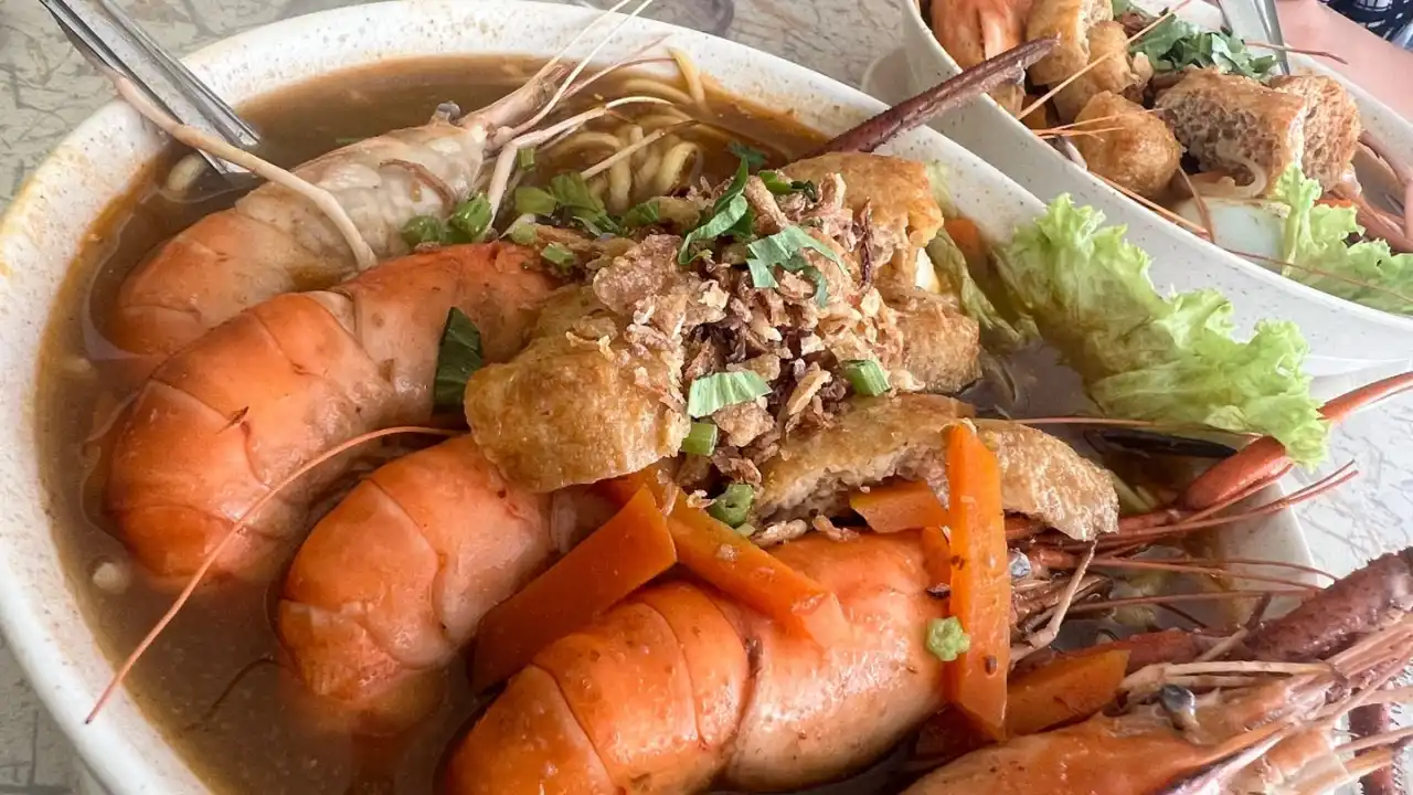 Mee Udang Banjir Udang Galah