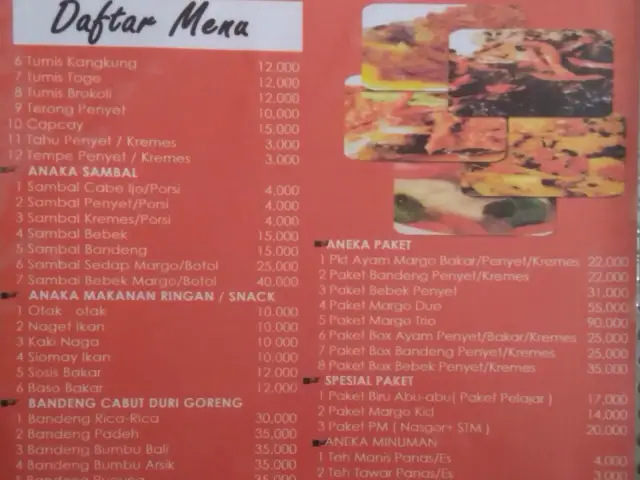 Gambar Makanan Ayam Penyet Margo 4