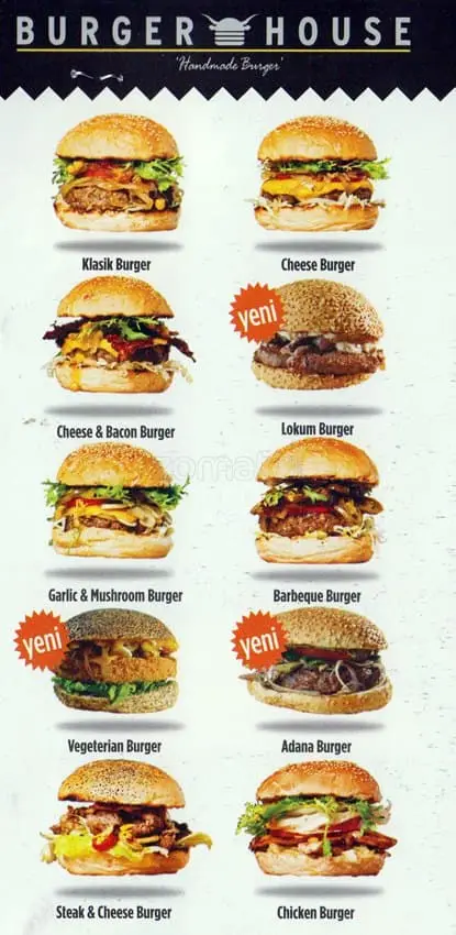 Burger House'nin yemek ve ambiyans fotoğrafları 1