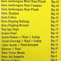 Gambar Makanan Soto Ayam Ambengan Cak Har 1