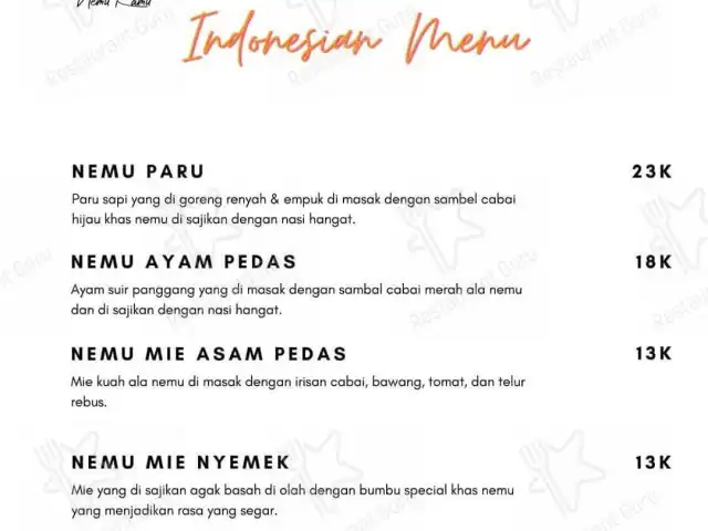 Gambar Makanan Nemu Cafe 2