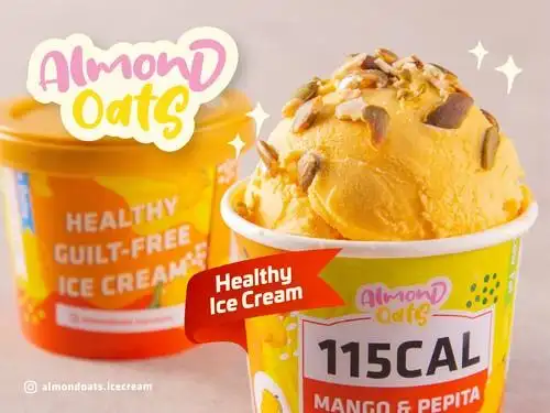 Almond Oats Healthy Ice Cream, Tanjung Duren