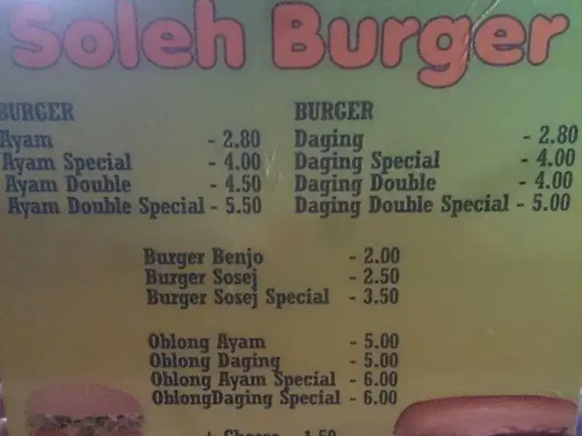 Soleh burger Food Photo 1