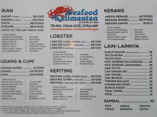 Gambar Makanan Seafood Kalimantan 1