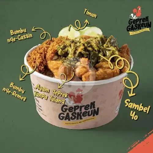 Gambar Makanan Geprek Gaskeun, Pluit 5