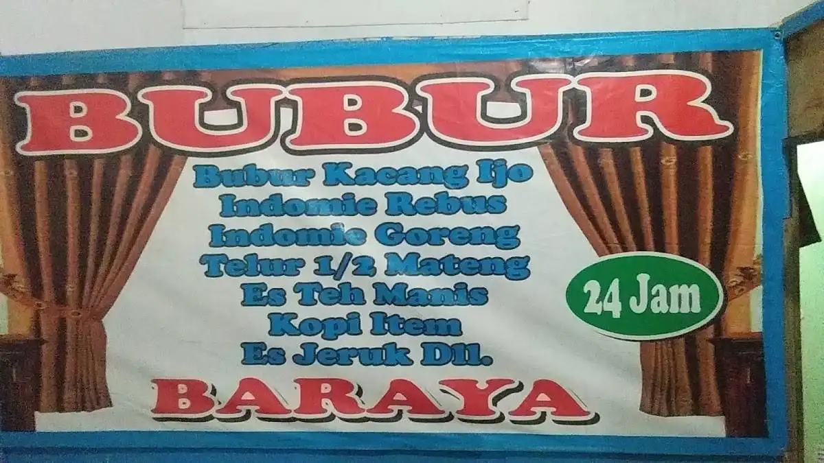 BUBUR AYAM BARAYA