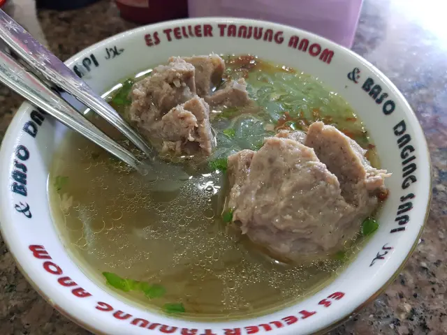 Gambar Makanan Es Teler Tanjung Anom & Baso Daging Sapi 1