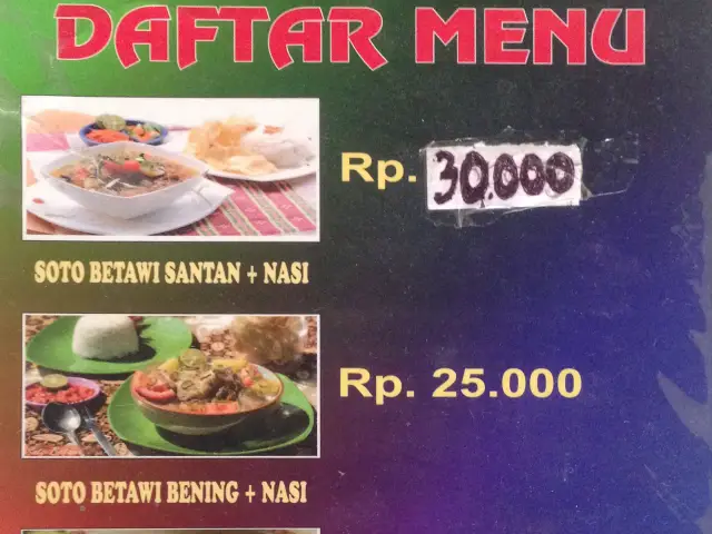 Gambar Makanan Soto Betawi 88 1