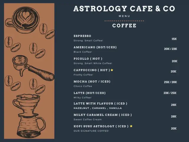 Gambar Makanan Astrology Cafe & Co 1
