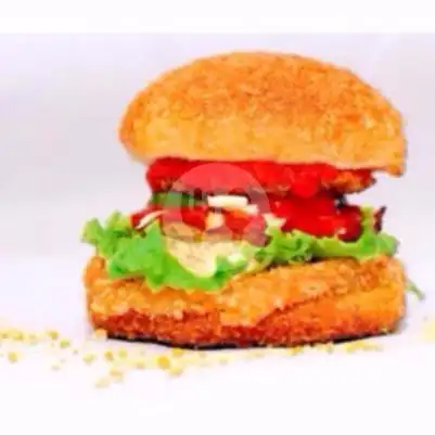 Gambar Makanan Burger Goreng Crispy Diva, Mangkubumi 2