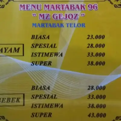 Martabak Gejos