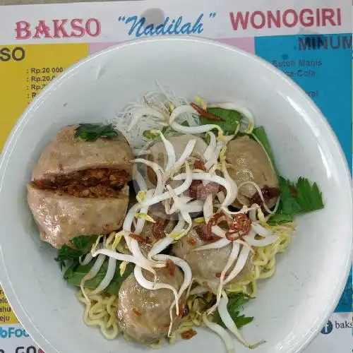 Gambar Makanan Bakso NADILLAH wonogiri, Hotel Pinangsia 8