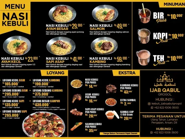 Gambar Makanan Kebuli Ijab Qabul 1