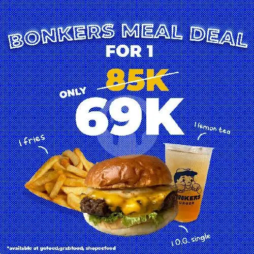 Gambar Makanan Bonkers Burger, Kelapa Gading 1