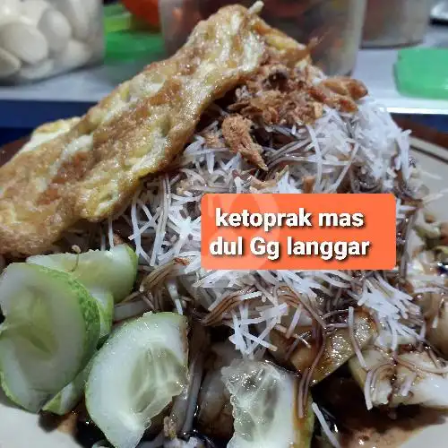 Gambar Makanan ketoprak Mas Dul, Kramat Jati 18