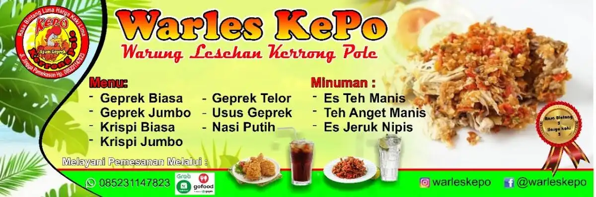 Gambar Makanan Ayam Geprek KERRONG POLE 1