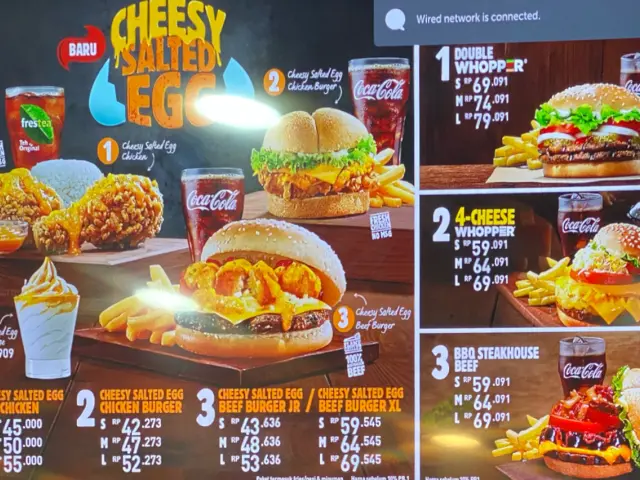 Gambar Makanan Burger King 2