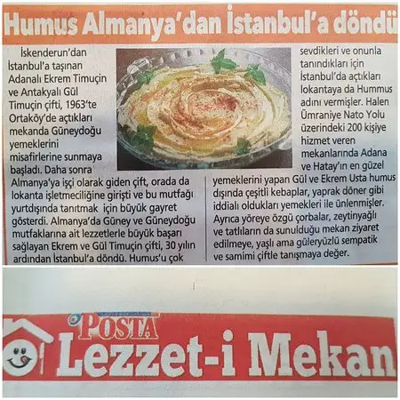 Humus'nin yemek ve ambiyans fotoğrafları 14