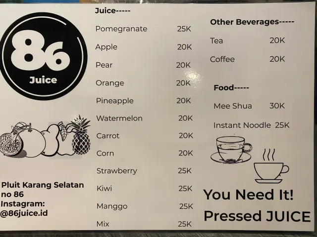 Gambar Makanan 86 Juice 4