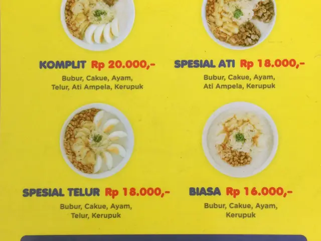 Gambar Makanan Bubur Ayam Mang H. Oyo 2