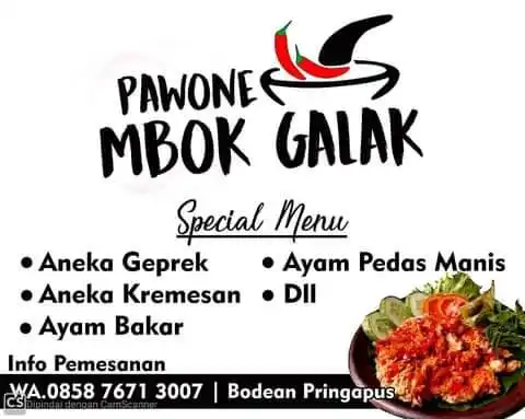 Pawone Mbok Galak