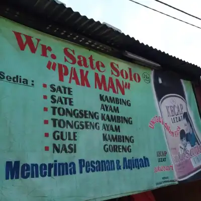 Warung Sate Solo Pak Man