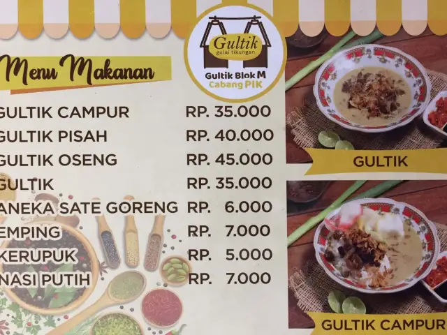 Gambar Makanan Gultik Blok M 1