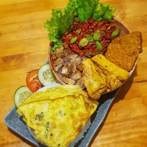 Gambar Makanan Cafe Adek Vegetarian, Komplek Griya Mas 6