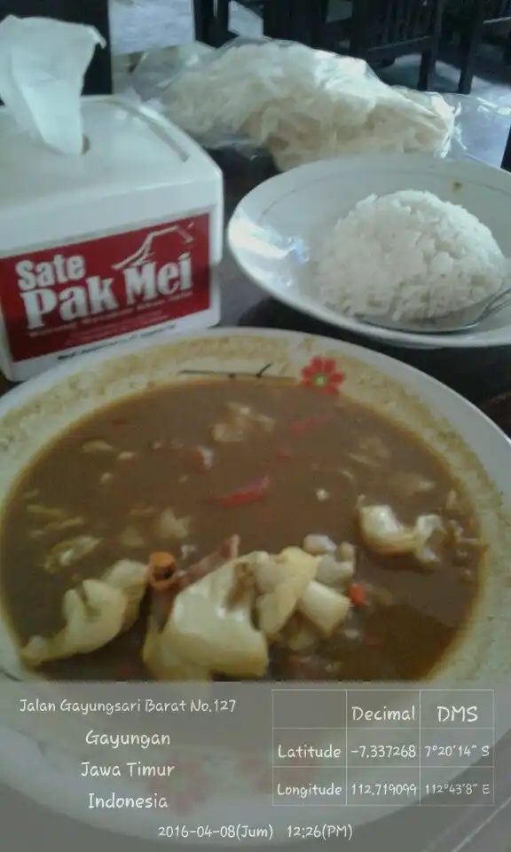 Gambar Makanan Sate Pak Mei 8